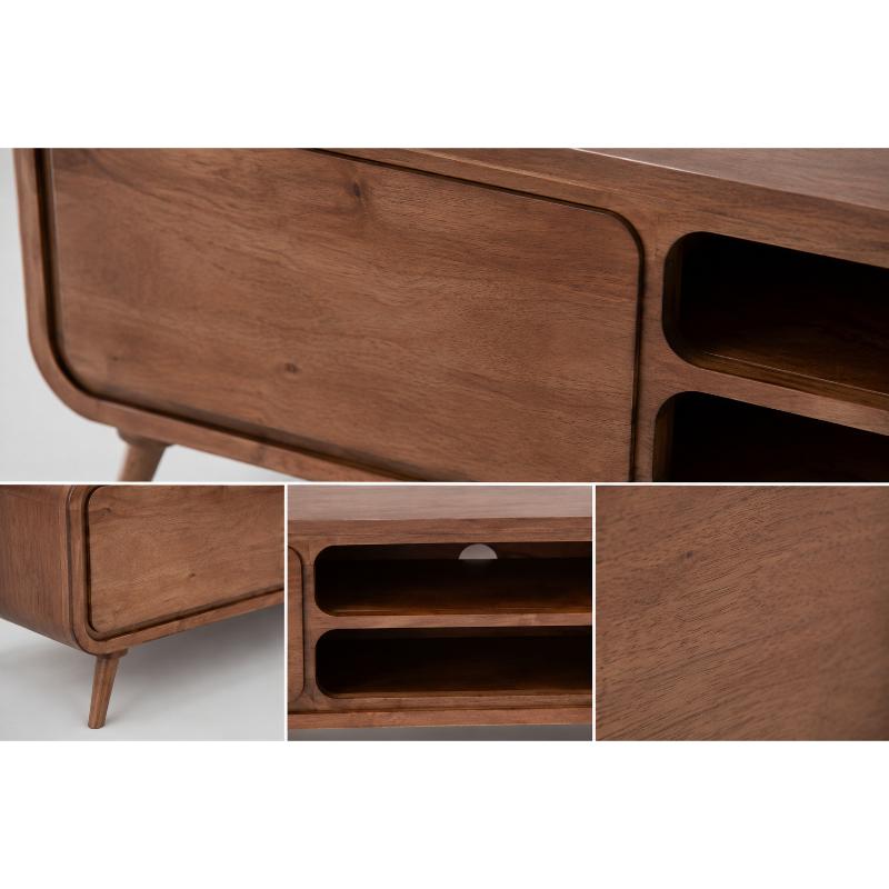 Tv unit, 150 cm, Brown - KM-EG63-174