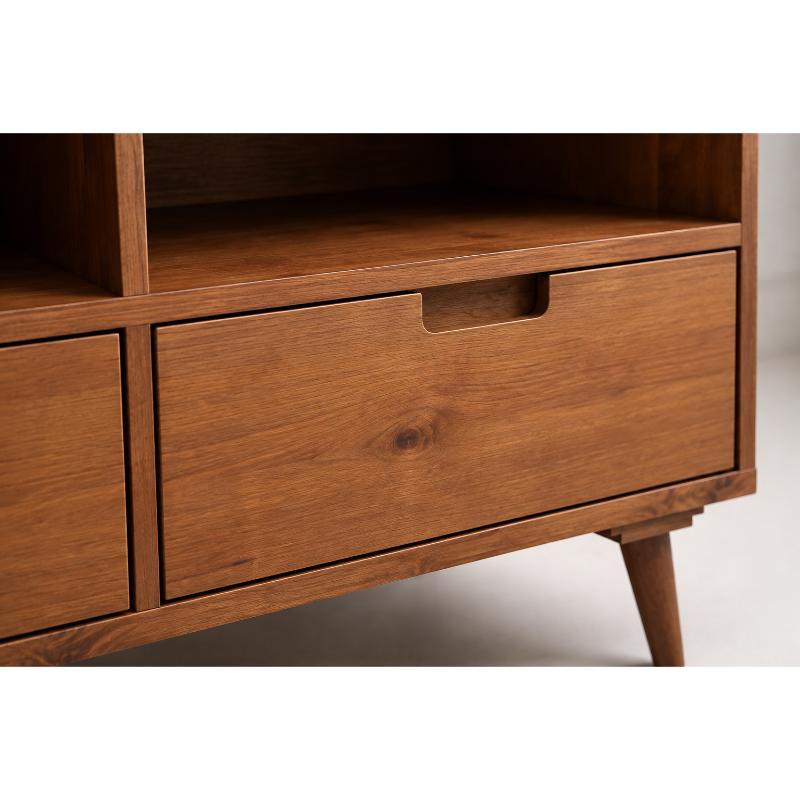 TV Table, 160 cm, Dark Wood - KM-EG147-01