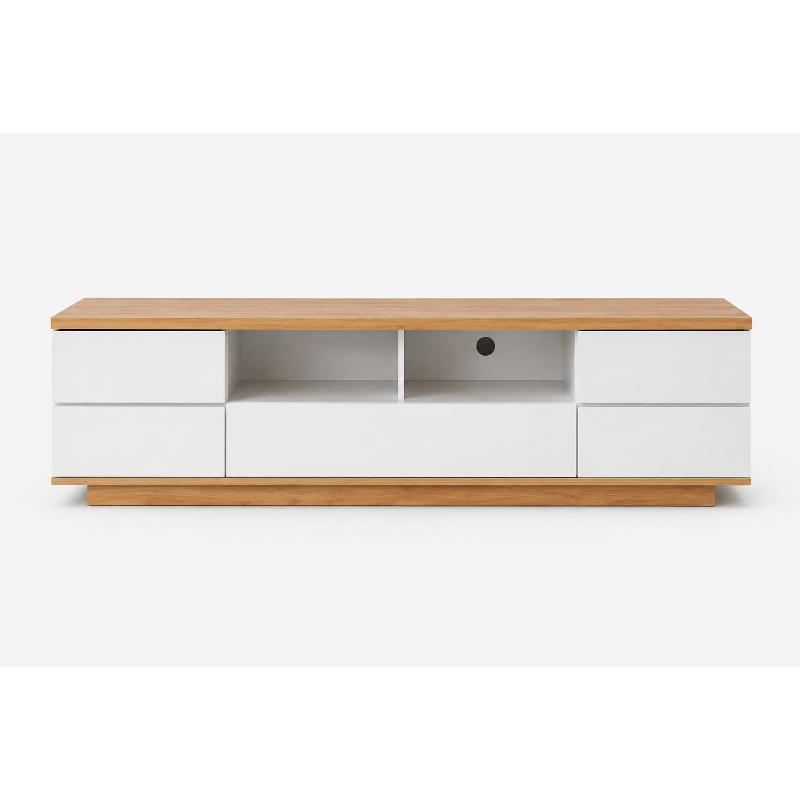 Tv Unit, 180 cm, Wood/White - KM-EG188-107