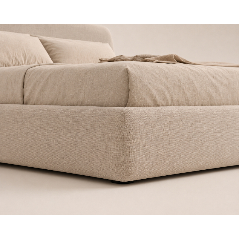 Bed, Multiple Sizes, Beige - KM-EG28-397