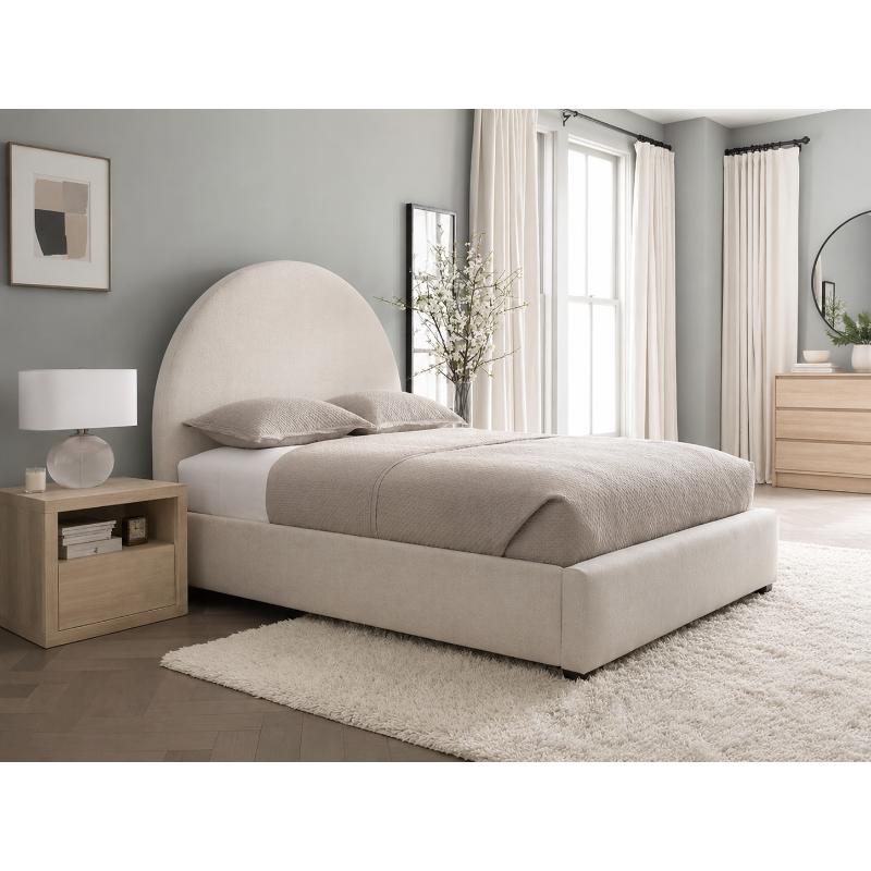 Bed, Multiple Sizes, Off White - KM-EG35-81