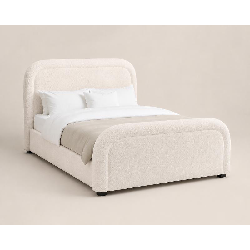 Bed, Multiple Sizes, Off White - KM-EG35-79