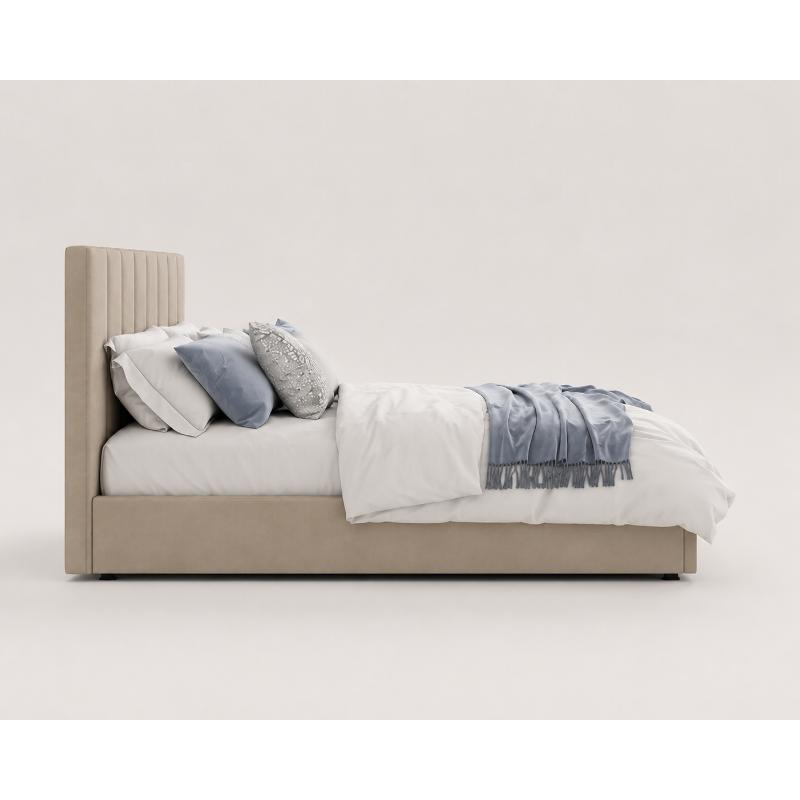 Bed, 160 cm, Beige - KM-EG171-09