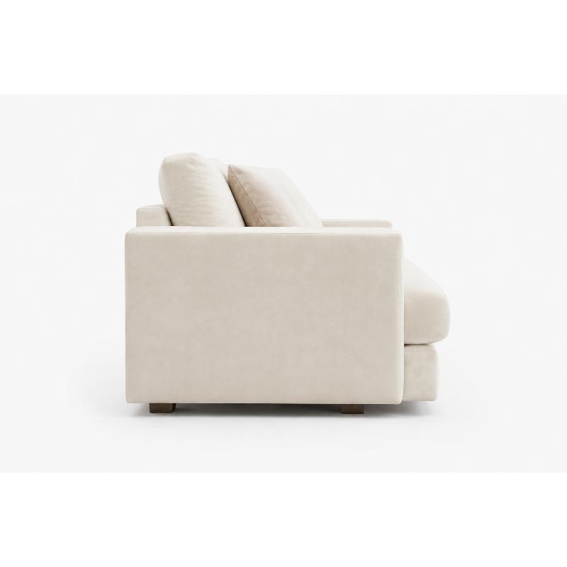Three Seater Sofa, 220 cm, Off White - KM-EG152-33