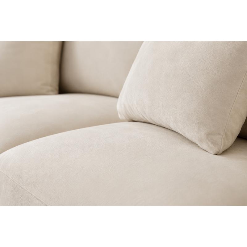 Three Seater Sofa, 220 cm, Off White - KM-EG152-33