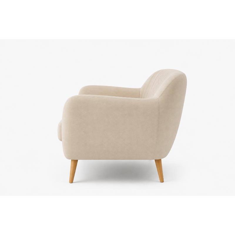 Sofa, 180 cm, Light beige - KM-EG152-30