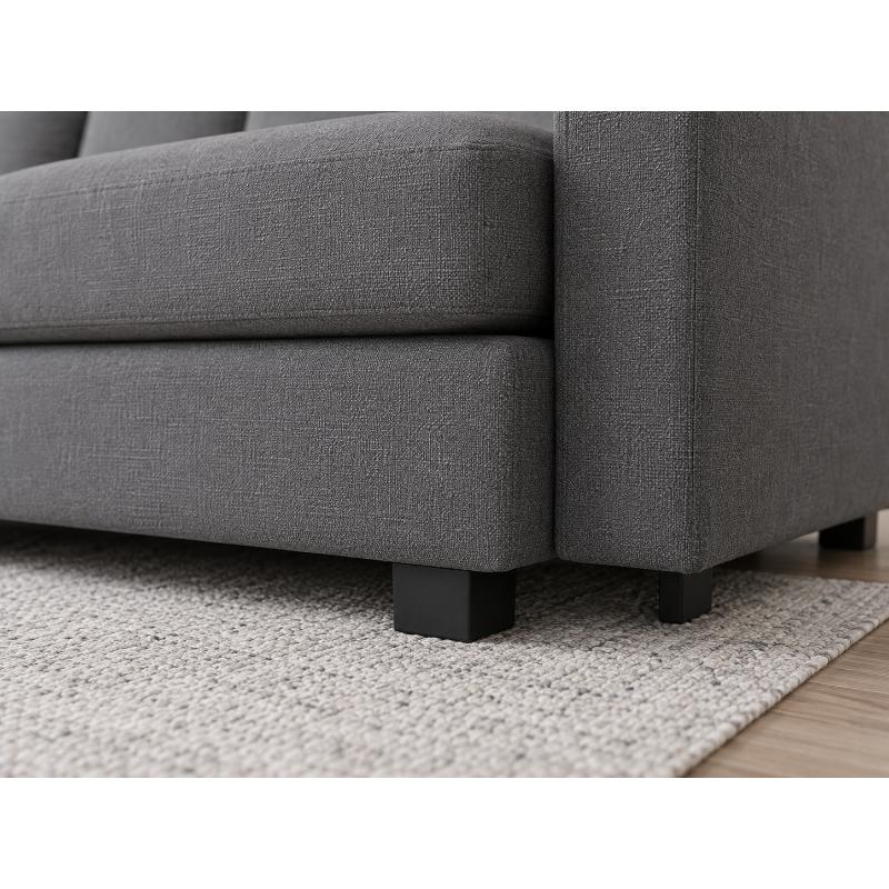 Sofa, 270 cm, Gray - KM-EG152-29