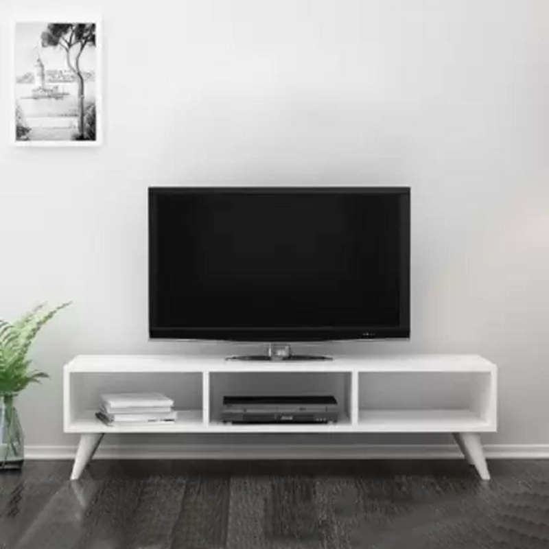TV Unit , 140 cm, White - KM-EG80-426