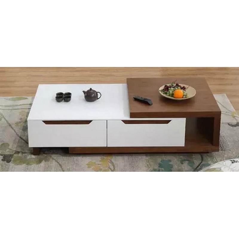 ترابيزة , 100 سم, ابيض وبنى - KM-EG192-23