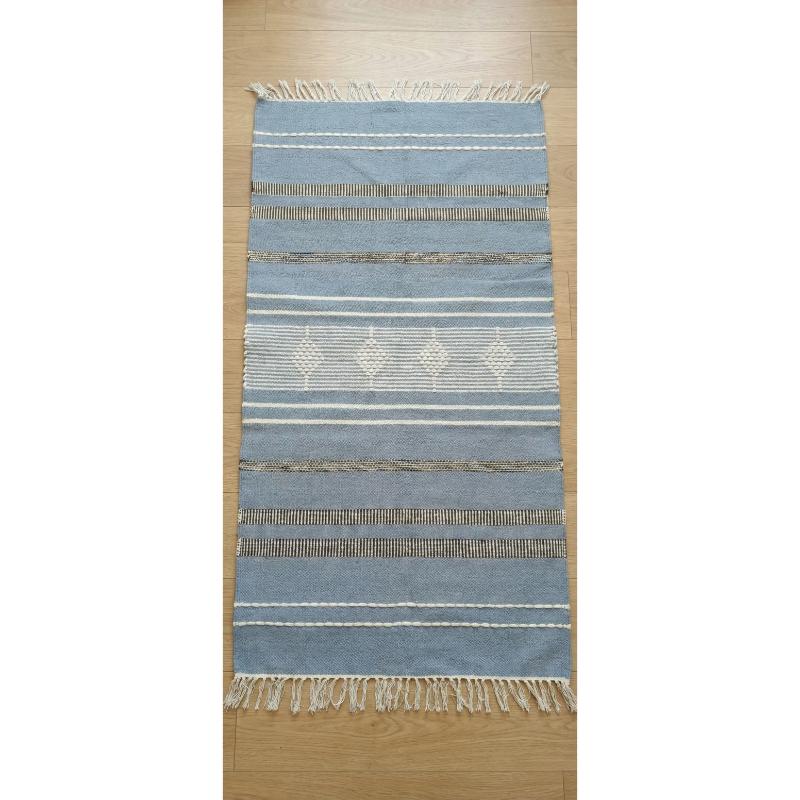 Kilim, wool floor mat, 300 × 100 cm, Multi Color - KM-EG175-572
