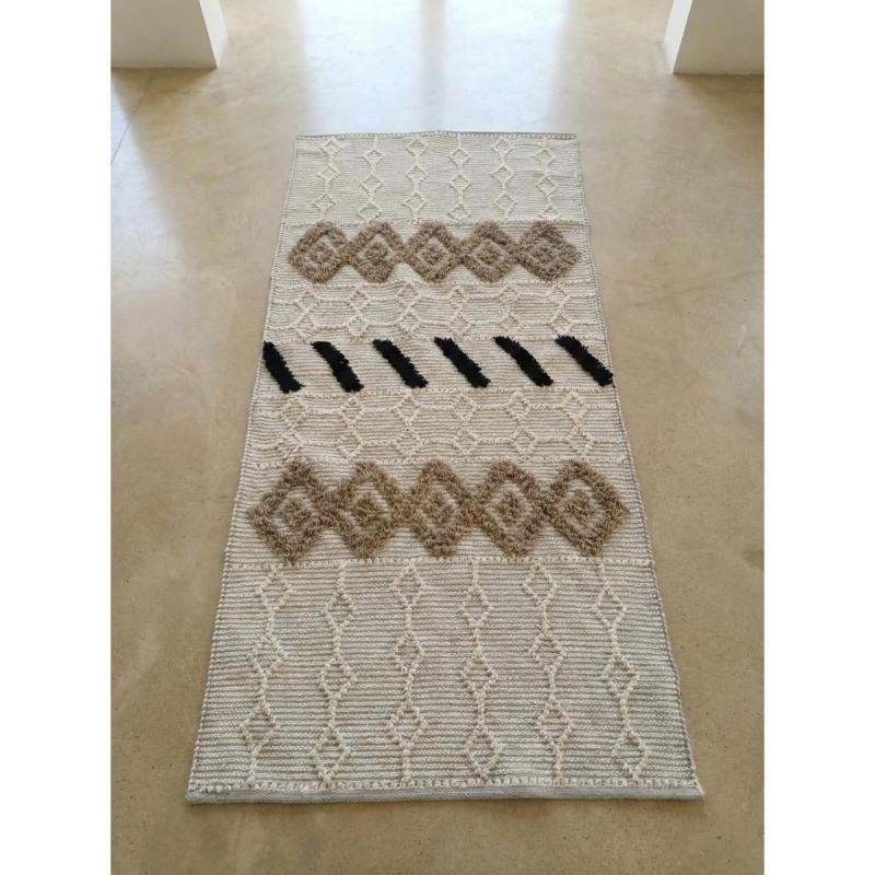 Kilim, wool floor mat, 300 × 100 cm, Multi Color - KM-EG175-570