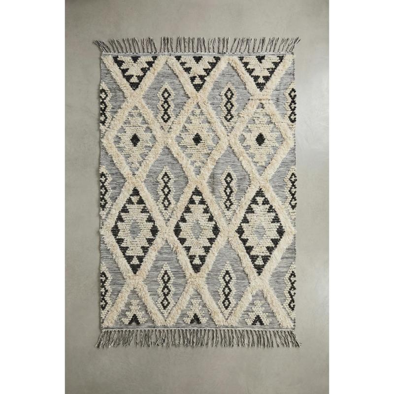 Kilim, wool floor mat, 300 × 200 cm, Multi Color - KM-EG175-548
