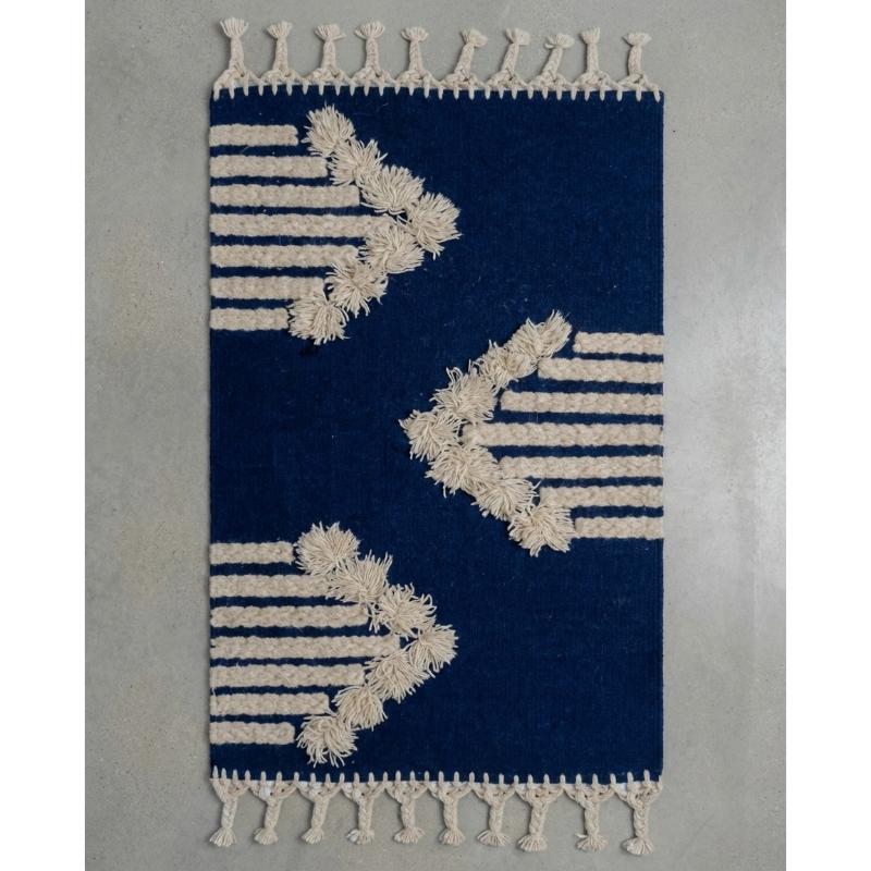 Kilim, wool floor mat, 200 × 150 cm, Multi Color - KM-EG175-545