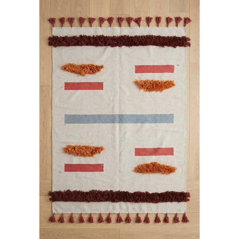 Kilim, wool floor mat, 300 × 200 cm, Multi Color - KM-EG175-542