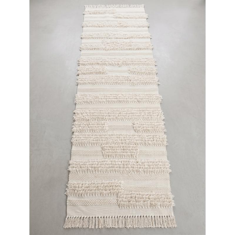 Kilim, 100×300 cm, White -KM-EG175-582
