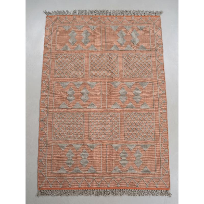 Kilim, 200×300 cm, Orange/Beige -KM-EG175-578