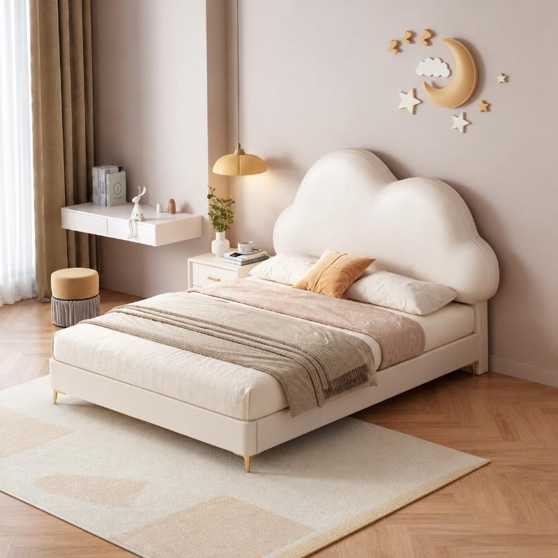 Cloud Kids Bed, 120 cm, Off-white - KM-EG118-73