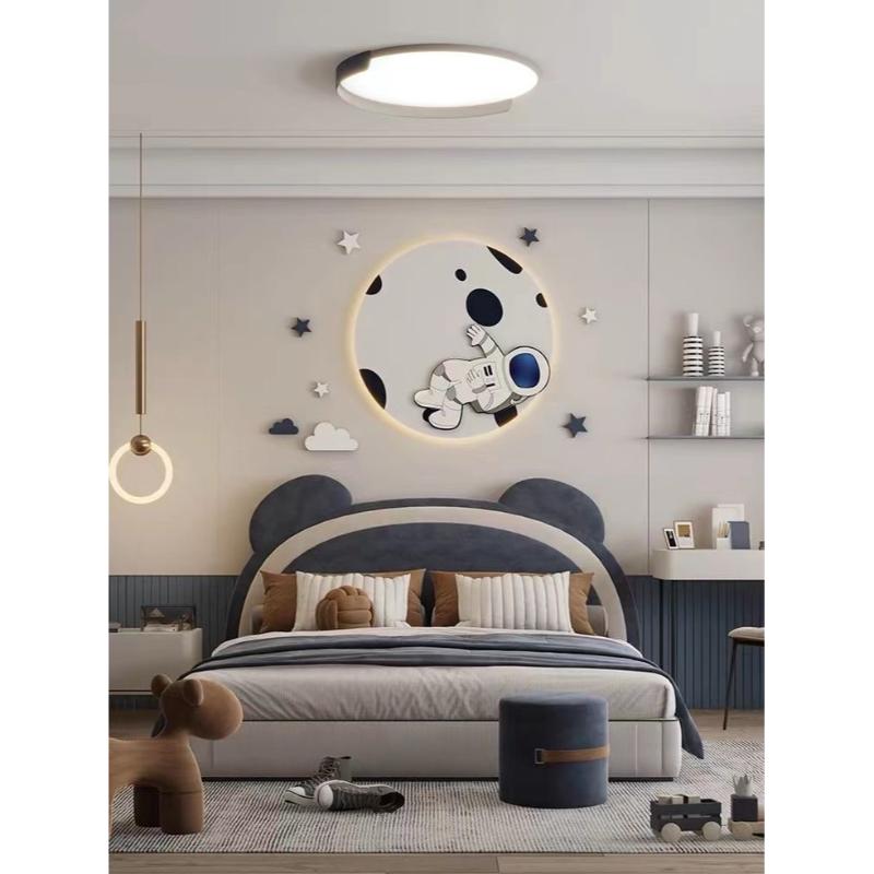 Fluted Bed, 150 cm, Off-white/Grey - KM-EG118-76