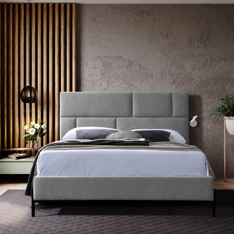 Bed, Multiple Sizes, Grey - KM-EG111-49