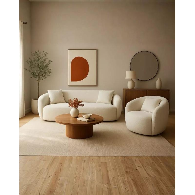 كنبه, 220 سم, اوف وايت - KM-EG200-20