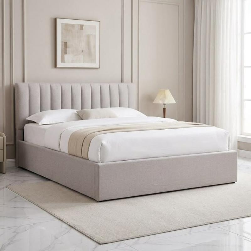 Bed, Multiple sizes, Light Grey - KM-EG111-184
