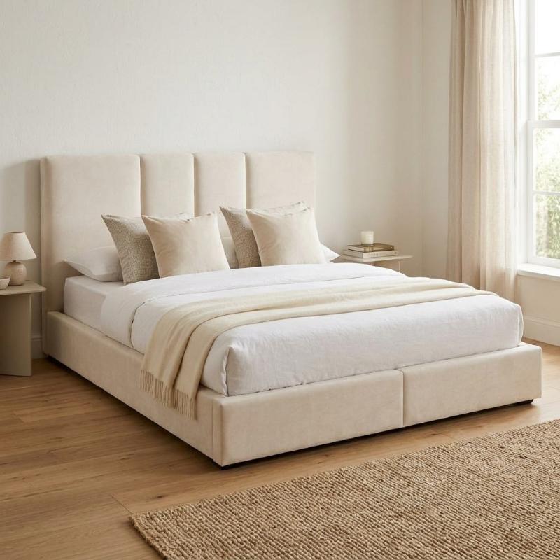 Bed, Multiple sizes, Creamy - KM-EG111-188