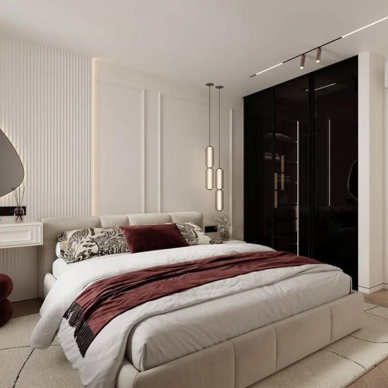 Bed, Multiple sizes, Beige - KM-EG111-202