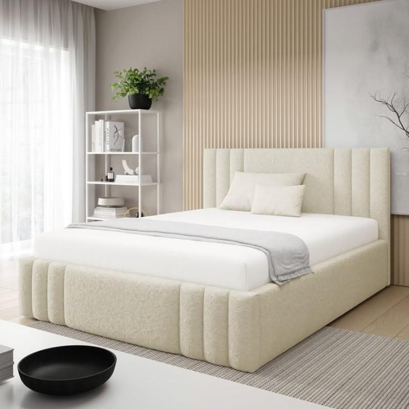 Bed, Multiple sizes, Creamy - KM-EG111-204