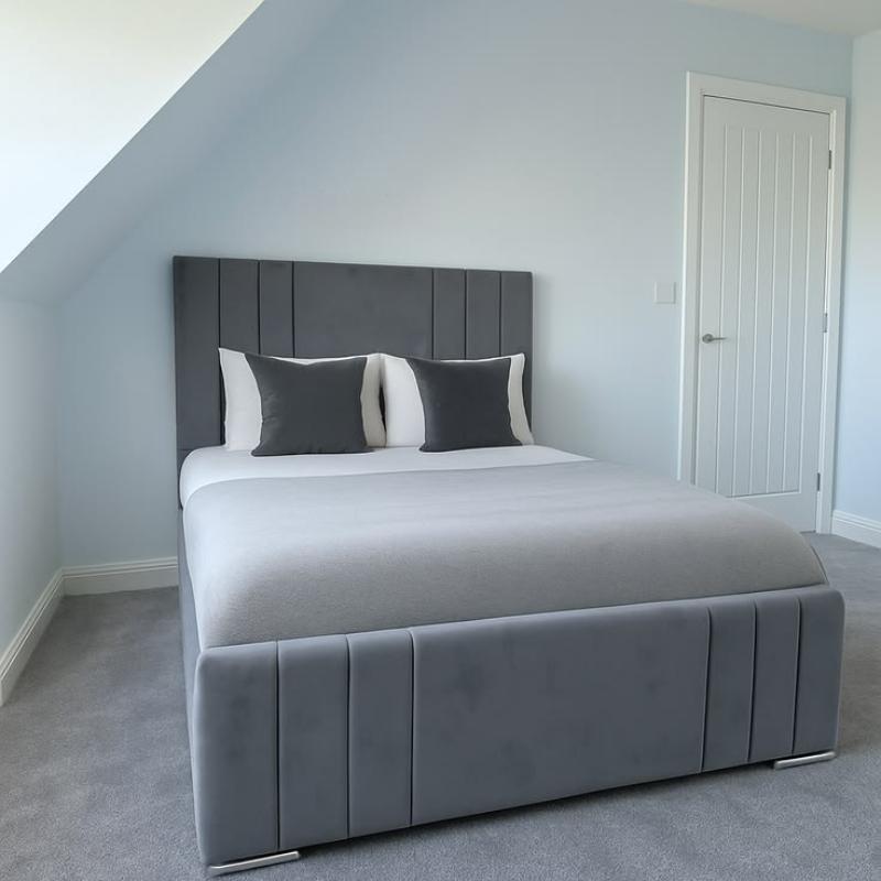 Bed, Multiple sizes, Grey - KM-EG111-207